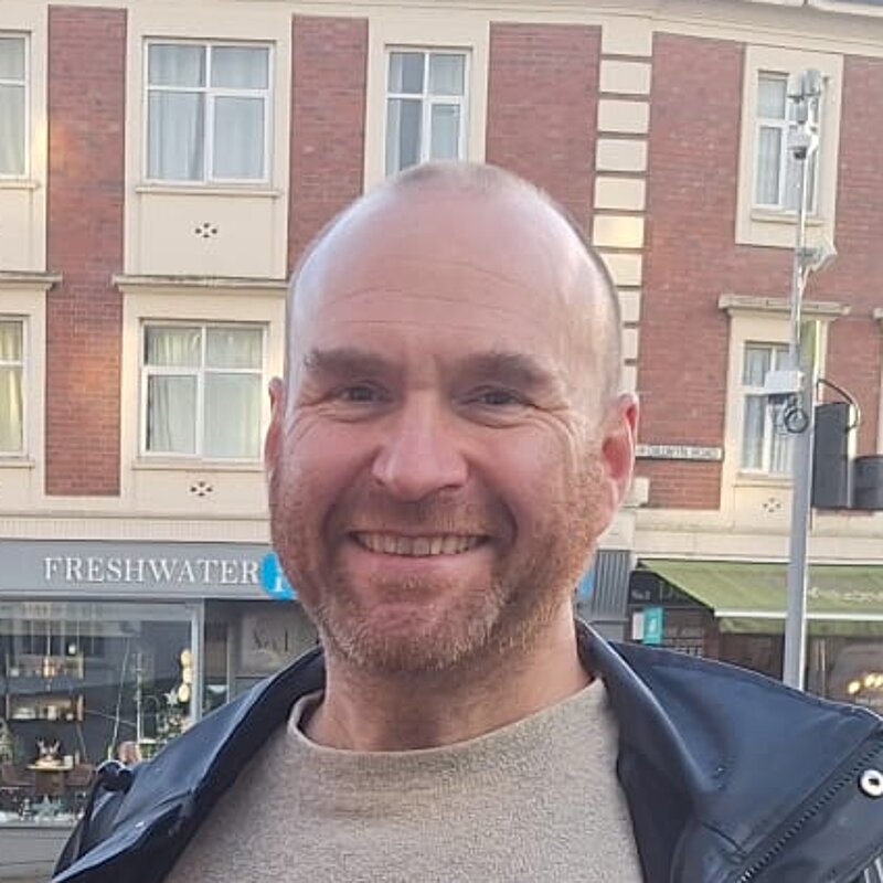 James McGettrick in Sketty Cross