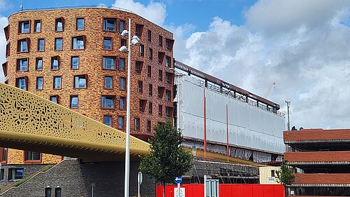 Unfinished carpark by Buckingham Group