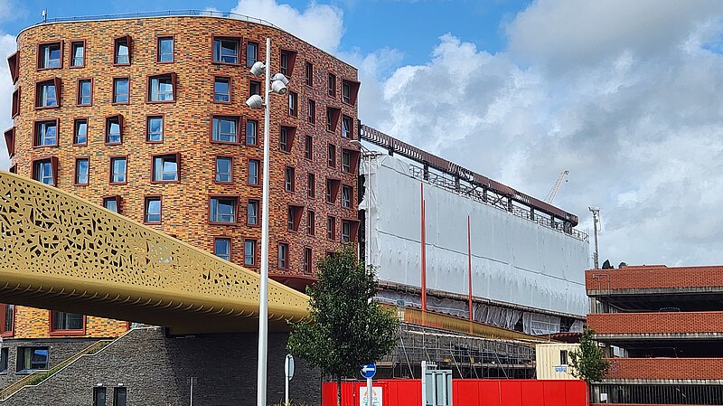 Unfinished carpark by Buckingham Group