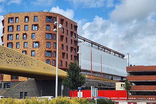 Unfinished carpark by Buckingham Group