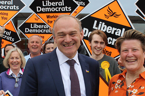 A photo of Liberal Democrat leader Ed Davey.