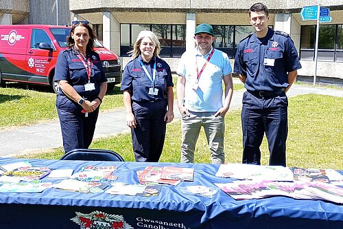 Cllr Sam Bennett with MAWWFRS 